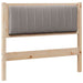 Tăblie tapițată cu headboard Maro 100 cm Lemn de pin masiv - WALTI WALTI