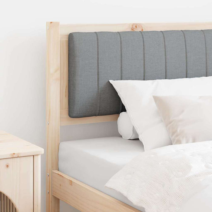 Tăblie tapițată cu headboard Maro 90 cm Lemn de pin masiv - WALTI WALTI