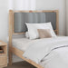 Tăblie tapițată cu headboard Maro 90 cm Lemn de pin masiv - WALTI WALTI