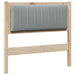 Tăblie tapițată cu headboard Maro 90 cm Lemn de pin masiv - WALTI WALTI