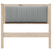 Tăblie tapițată cu headboard Maro 90 cm Lemn de pin masiv - WALTI WALTI