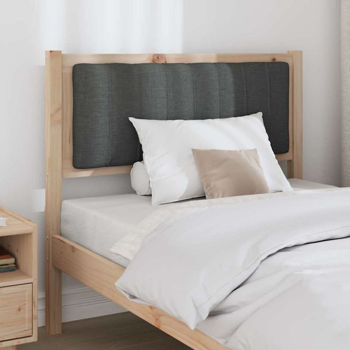 Tăblie tapițată cu headboard Maro 90 cm Lemn de pin masiv - WALTI WALTI