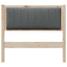 Tăblie tapițată cu headboard Maro 90 cm Lemn de pin masiv - WALTI WALTI