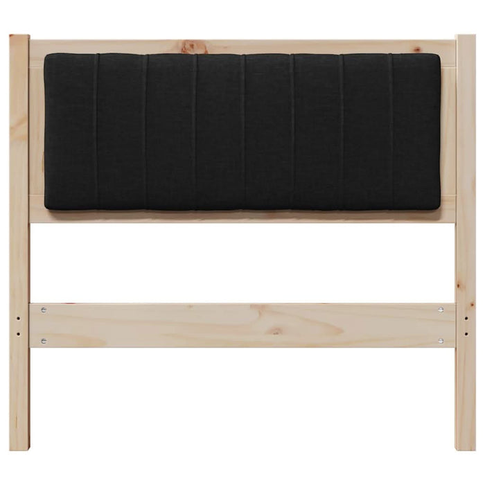 Tăblie tapițată cu headboard Maro 90 cm Lemn de pin masiv - WALTI WALTI