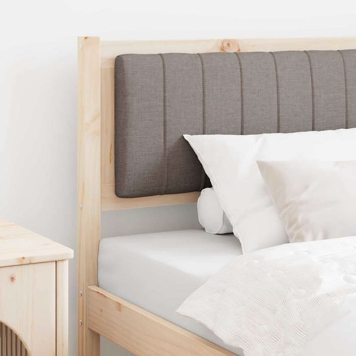 Tăblie tapițată cu headboard Maro 90 cm Lemn de pin masiv - WALTI WALTI