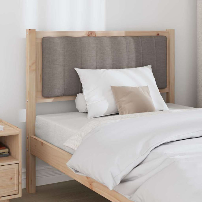 Tăblie tapițată cu headboard Maro 90 cm Lemn de pin masiv - WALTI WALTI