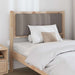 Tăblie tapițată cu headboard Maro 90 cm Lemn de pin masiv - WALTI WALTI
