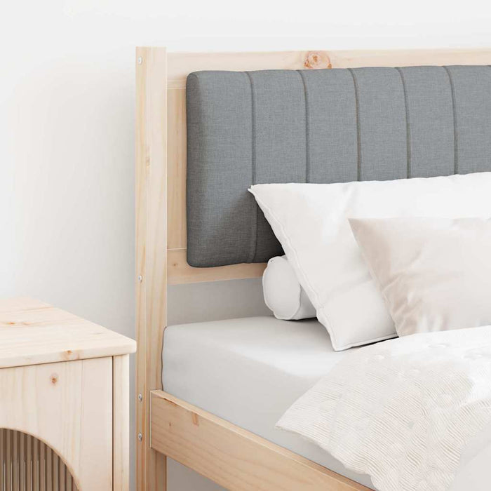 Tăblie tapițată cu headboard Maro 80 cm Lemn de pin masiv - WALTI WALTI