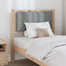 Tăblie tapițată cu headboard Maro 80 cm Lemn de pin masiv - WALTI WALTI