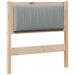 Tăblie tapițată cu headboard Maro 80 cm Lemn de pin masiv - WALTI WALTI
