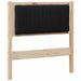 Tăblie tapițată cu headboard Maro 80 cm Lemn de pin masiv - WALTI WALTI