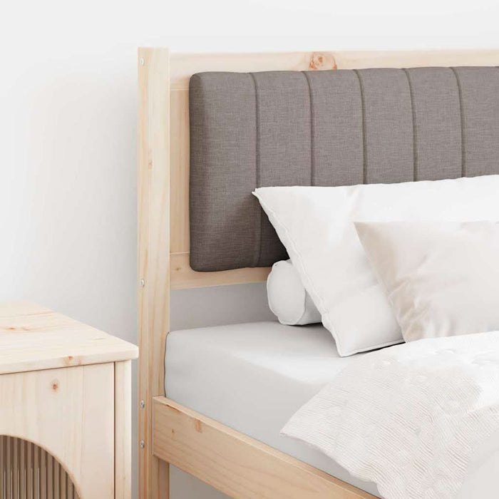 Tăblie tapițată cu headboard Maro 80 cm Lemn de pin masiv - WALTI WALTI
