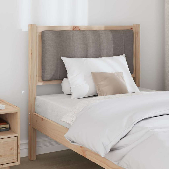 Tăblie tapițată cu headboard Maro 80 cm Lemn de pin masiv - WALTI WALTI