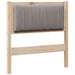 Tăblie tapițată cu headboard Maro 80 cm Lemn de pin masiv - WALTI WALTI