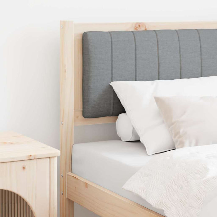 Tăblie tapițată cu headboard Maro 75 cm Lemn de pin masiv - WALTI WALTI