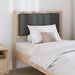 Tăblie tapițată cu headboard Maro 75 cm Lemn de pin masiv - WALTI WALTI