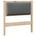 Tăblie tapițată cu headboard Maro 75 cm Lemn de pin masiv - WALTI WALTI