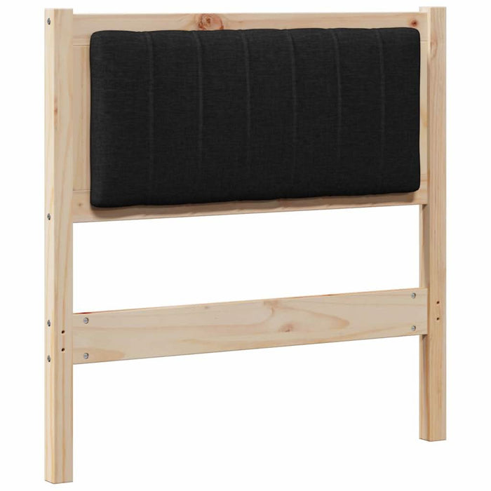 Tăblie tapițată cu headboard Maro 75 cm Lemn de pin masiv - WALTI WALTI