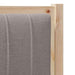 Tăblie tapițată cu headboard Maro 75 cm Lemn de pin masiv - WALTI WALTI