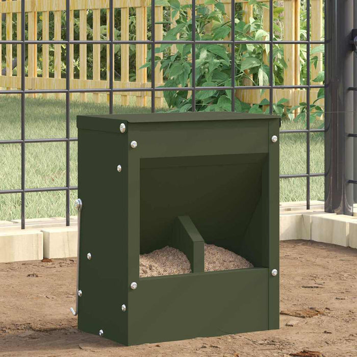 Urmărire pentru iepuri Verde măsliniu 20 x 12,5 x 25 cm - WALTI WALTI