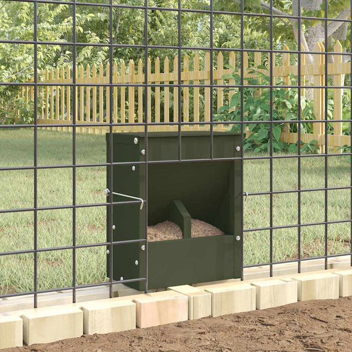 Urmărire pentru iepuri Verde măsliniu 20 x 12,5 x 25 cm - WALTI WALTI