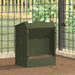 Urmărire pentru iepuri Verde măsliniu 64.5 x 25.5 x 45.5 cm - WALTI WALTI