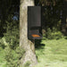Feeder pentru cerbi Negru 28 x 30 x 80 cm Oțel Laminat la Rece - WALTI WALTI