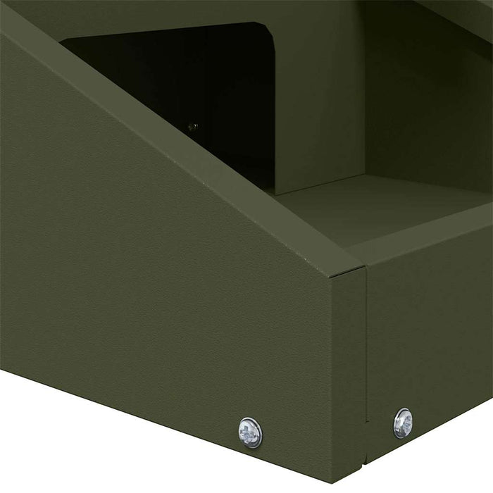 Feeder pentru cerbi Verde măsliniu 28 x 30 x 80 cm WALTI