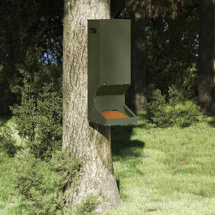 Feeder pentru cerbi Verde măsliniu 28 x 30 x 80 cm WALTI