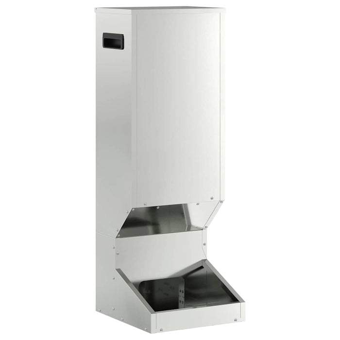 Feeder pentru cerbi Argintiu 28 x 30 x 80 cm Oțel Galvanizat - WALTI WALTI