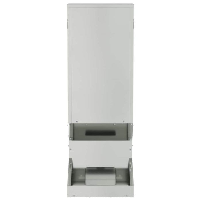 Feeder pentru cerbi Argintiu 28 x 30 x 80 cm Oțel Galvanizat - WALTI WALTI