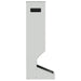 Feeder pentru cerbi Argintiu 28 x 30 x 80 cm Oțel Galvanizat - WALTI WALTI