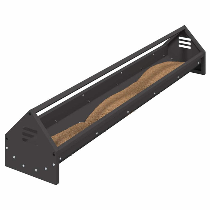 JGHEAB pentru hrănit pui Negru 108 x 20,5 x 20 cm - WALTI WALTI