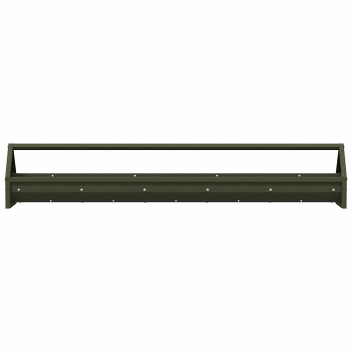 JGHEAB pentru hrănit pui Verde măsliniu 108 x 20,5 x 20 cm - WALTI WALTI