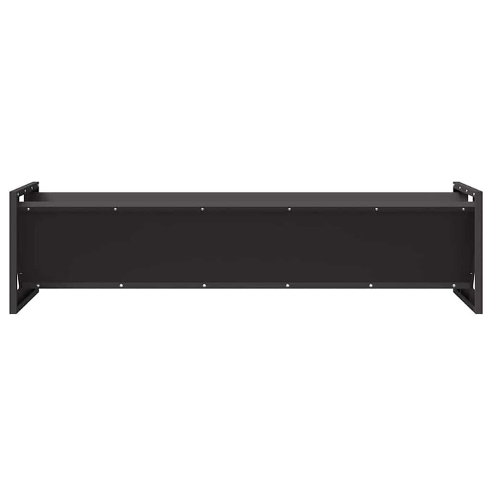 Jgheab pentru hrănirea animalelor Negru 108 x 50 x 28 cm - WALTI WALTI