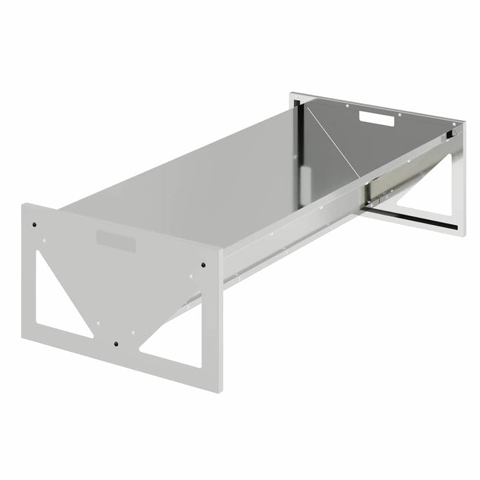 Jgheab pentru hrănirea animalelor Argintiu 108 x 50 x 28 cm - WALTI WALTI