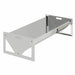 Jgheab pentru hrănirea animalelor Argintiu 108 x 50 x 28 cm - WALTI WALTI
