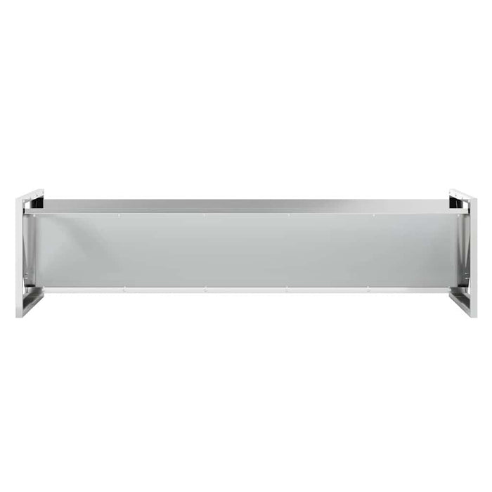 Jgheab pentru hrănirea animalelor Argintiu 108 x 50 x 28 cm - WALTI WALTI