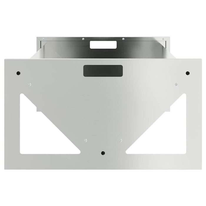 Jgheab pentru hrănirea animalelor Argintiu 108 x 50 x 28 cm - WALTI WALTI