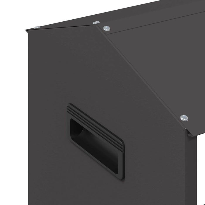JGHEAB pentru hrănit pui Negru 81 x 32 x 53,5 cm - WALTI WALTI