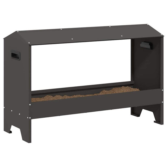 JGHEAB pentru hrănit pui Negru 81 x 32 x 53,5 cm - WALTI WALTI