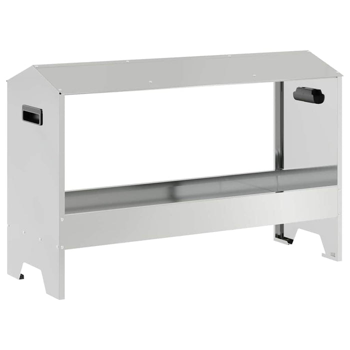 JGHEAB pentru hrănit pui Argintiu 81 x 32 x 53,5 cm - WALTI WALTI