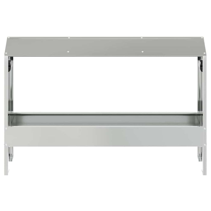 JGHEAB pentru hrănit pui Argintiu 81 x 32 x 53,5 cm - WALTI WALTI