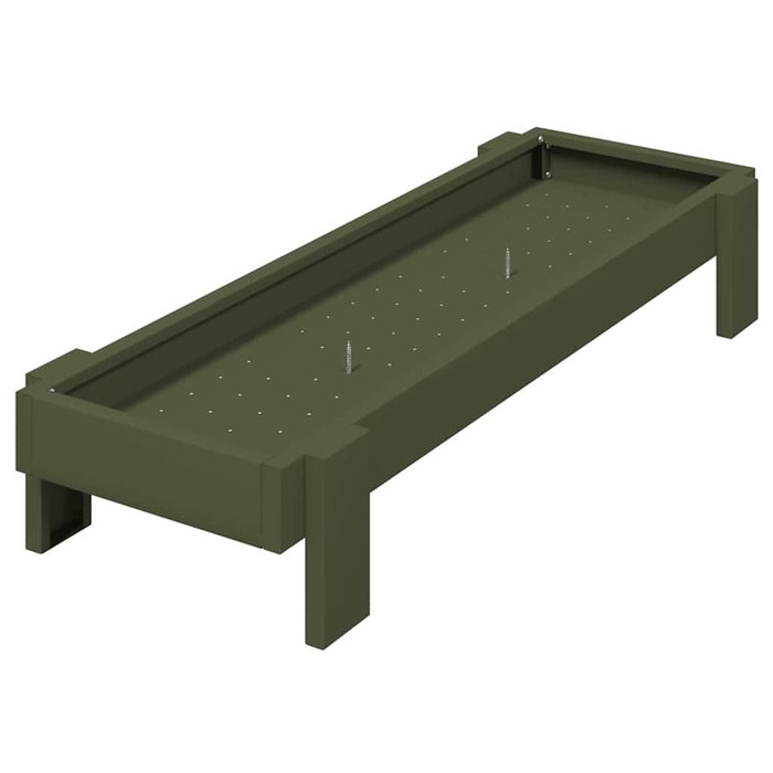 JGHEAB pentru hrănit pui Verde măsliniu 80 x 28 x 13.5 cm - WALTI WALTI