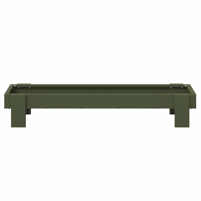 JGHEAB pentru hrănit pui Verde măsliniu 80 x 28 x 13.5 cm - WALTI WALTI