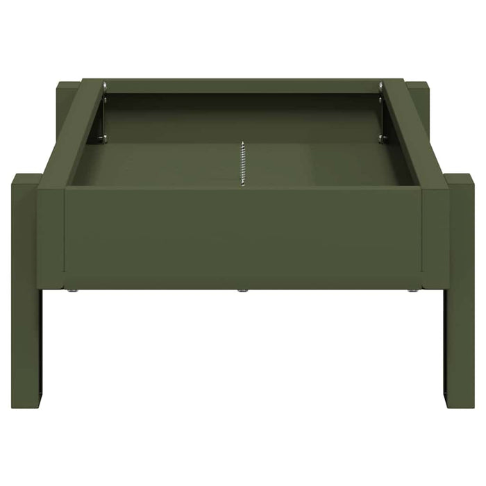 JGHEAB pentru hrănit pui Verde măsliniu 80 x 28 x 13.5 cm - WALTI WALTI