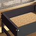 Hrănitor pentru păsări Negru 80 x 28 x 13.5 cm - WALTI WALTI
