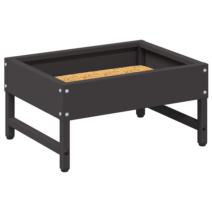 Hrănitor pentru păsări Negru 80 x 28 x 13.5 cm - WALTI WALTI