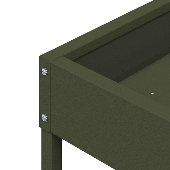 Hrănitor pentru păsări Verde măsliniu 80 x 28 x 13.5 cm - WALTI WALTI