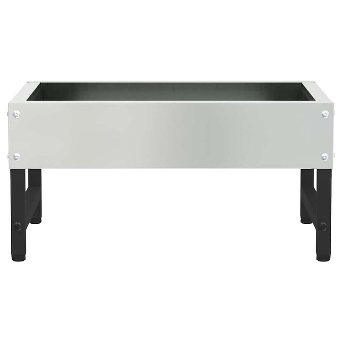 Hrănitor pentru păsări Argintiu 80 x 28 x 13.5 cm - WALTI WALTI
